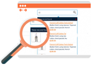 Auto Search results in front side