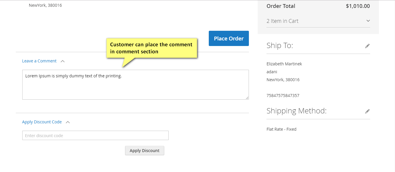 Magento 2 Order Comment extensions