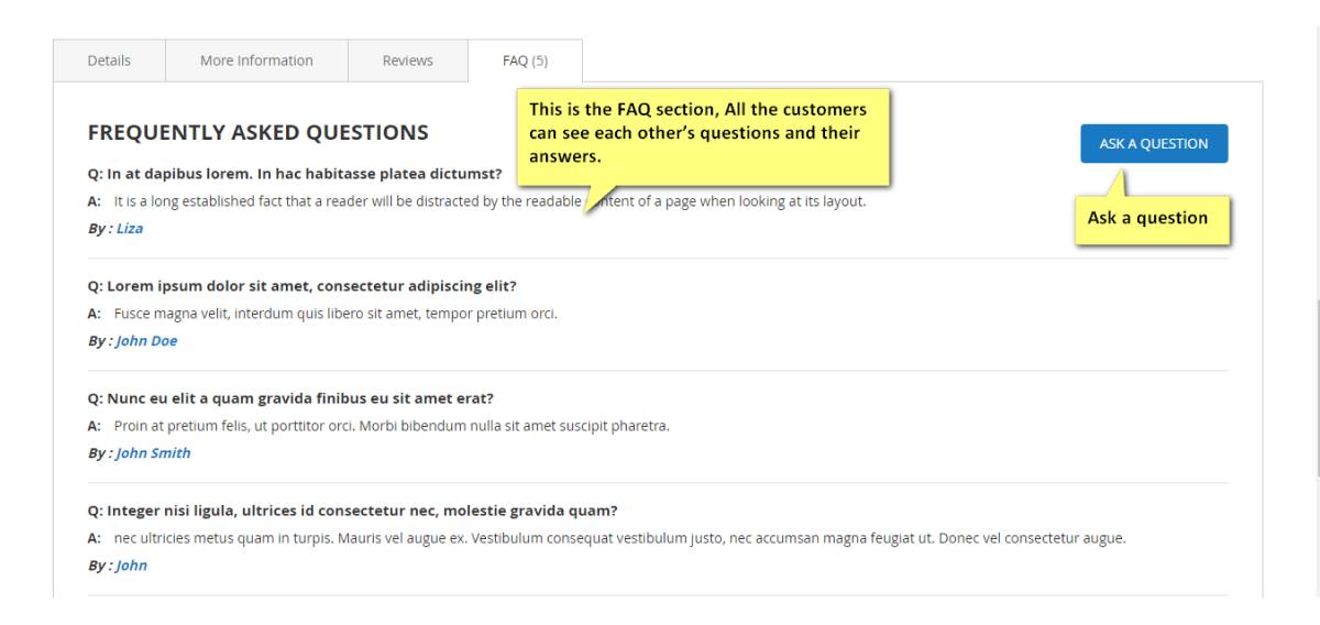 Product FAQ Magento 2 Extension